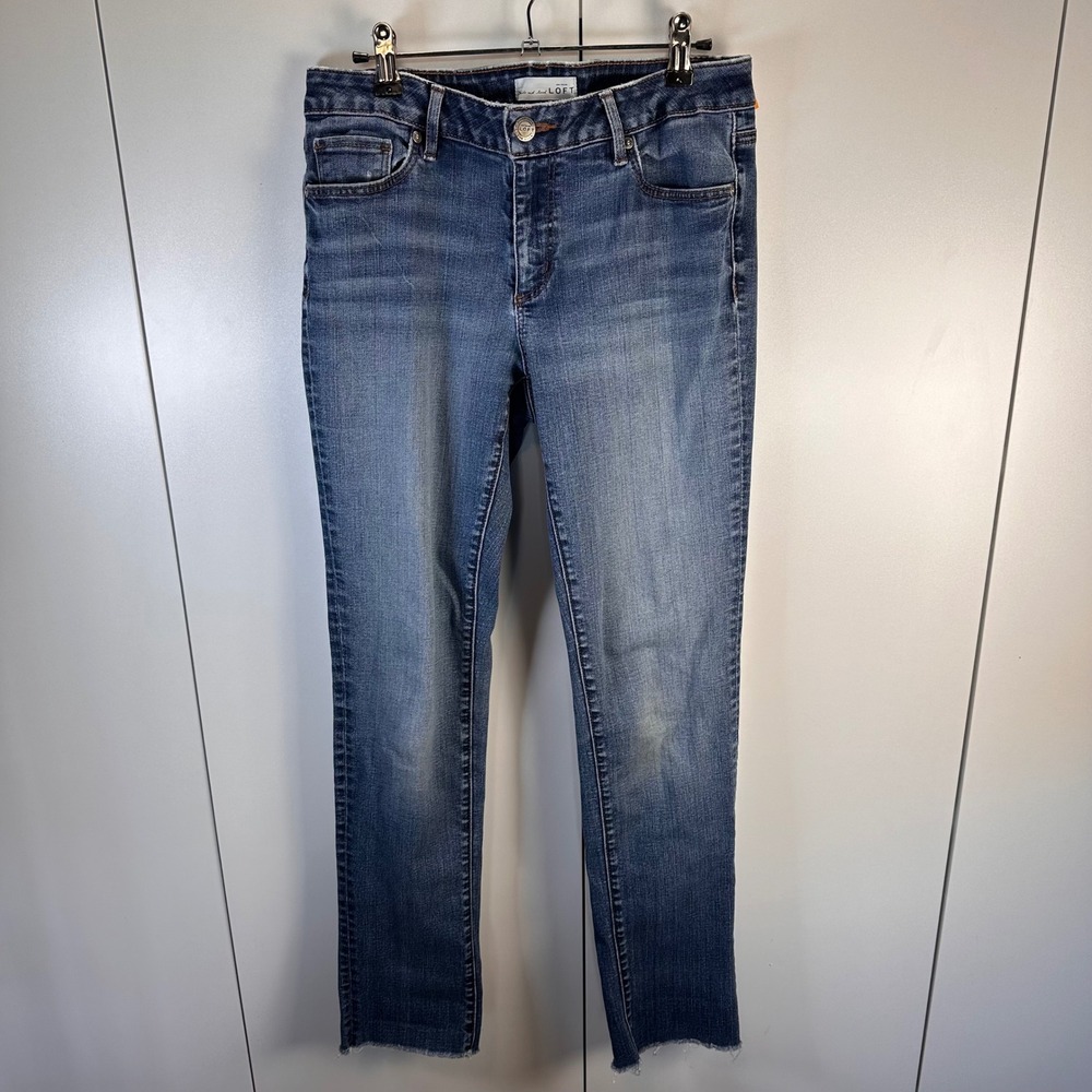 LOFT Women's Straight Leg Jeans - Blue